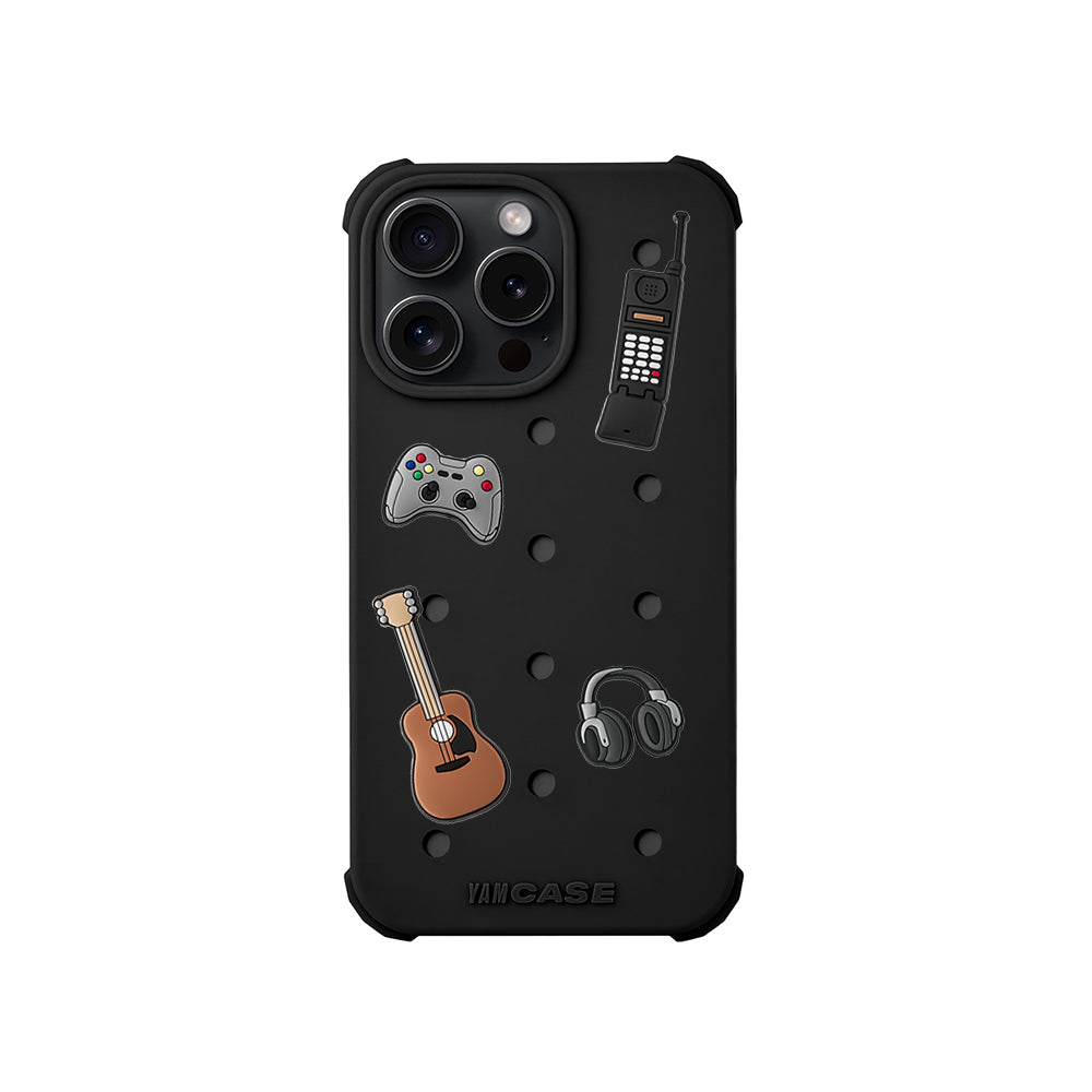 Yam Jibbitz Case Black