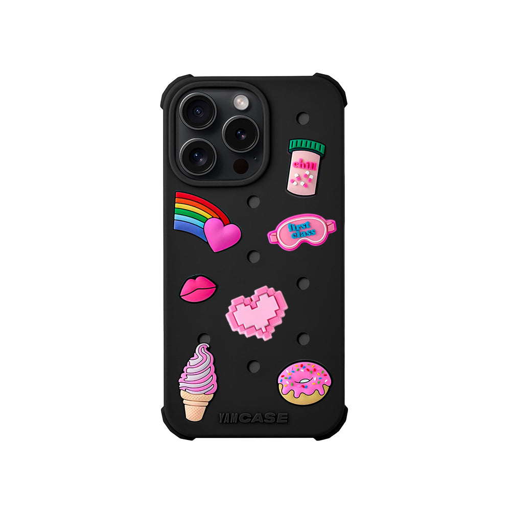 Yam Jibbitz Case Black