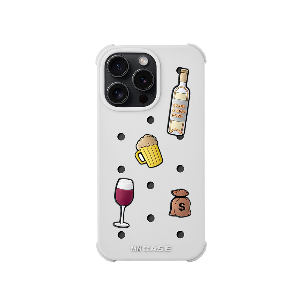 Yam Jibbitz Case White