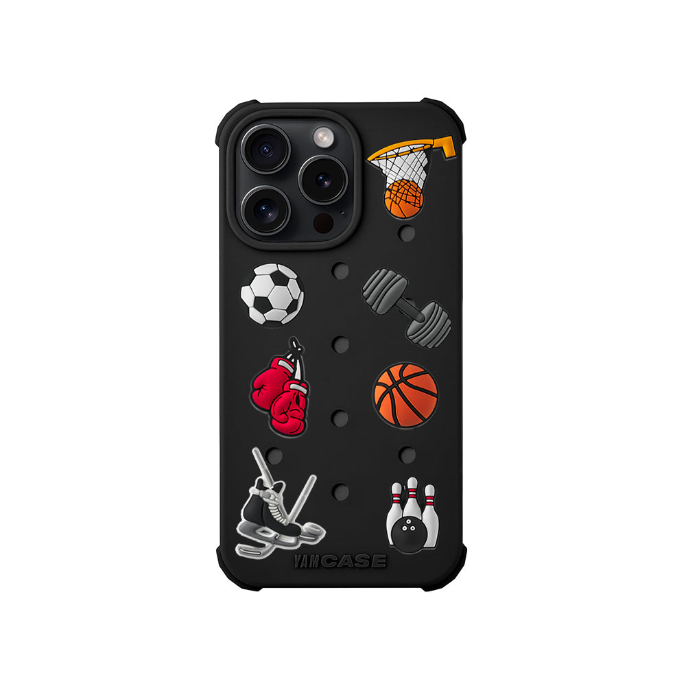 Yam Jibbitz Case Black