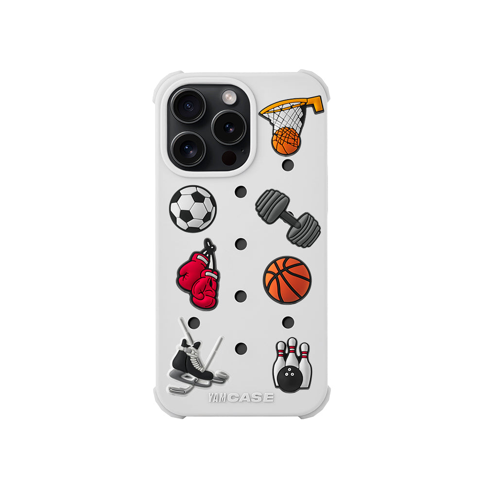 Yam Jibbitz Case White