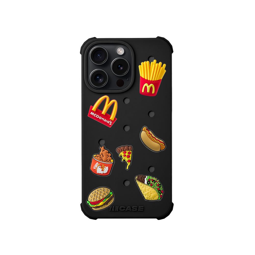 Yam Jibbitz Case Black