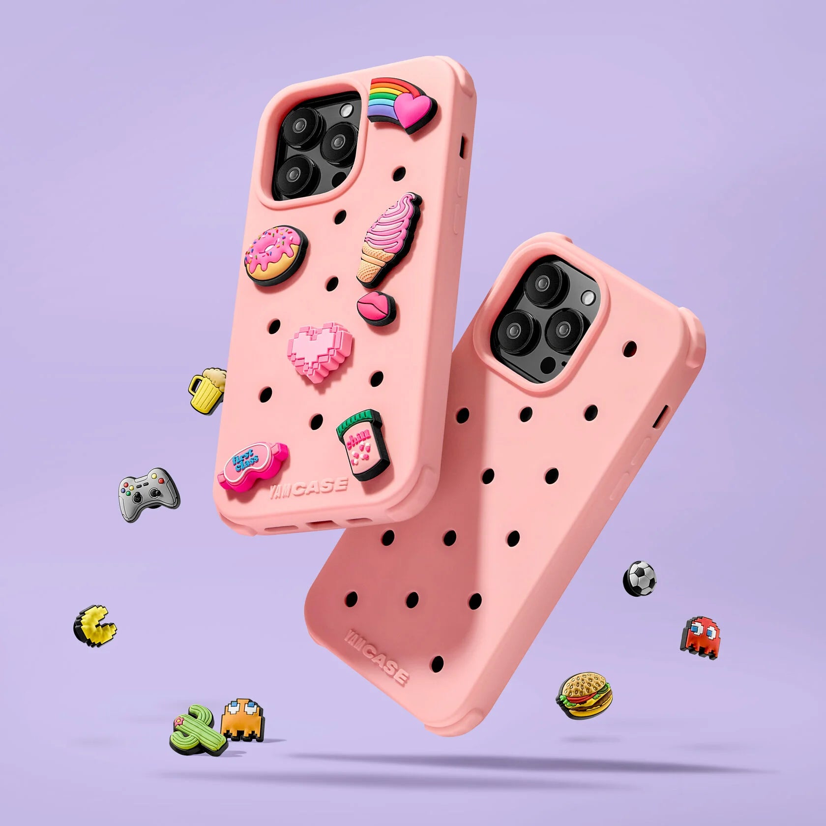 Yam Jibbitz Case Pink