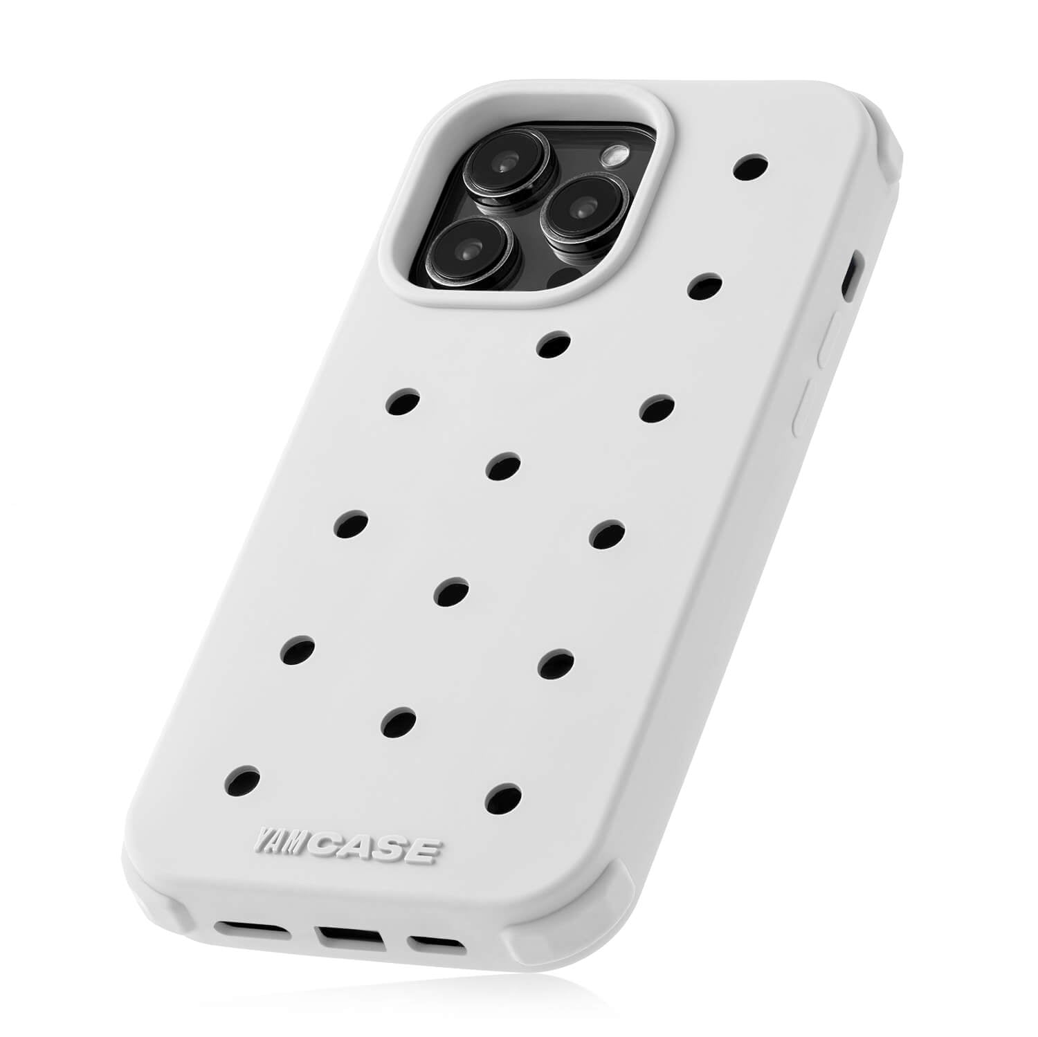 Yam Jibbitz Case White